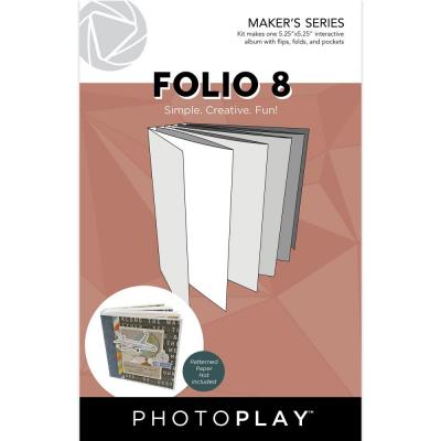 PhotoPlay Folio 8 - White