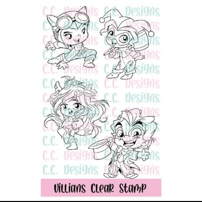 C.C. Designs Clear Stamps - Villian