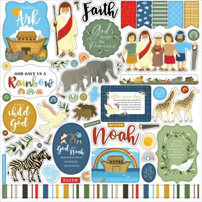 Echo Park Bible Stories: Noah's Ark - Element Sticker