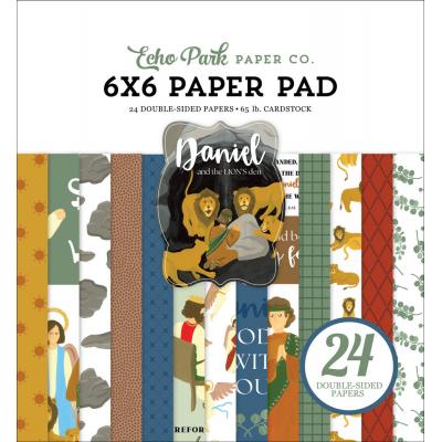 Echo Park Bible Stories: Daniel And The Lion's Den - Paper Pad