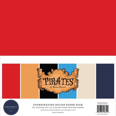 Carta Bella Pirates - Coordinating Solids Paper Pack