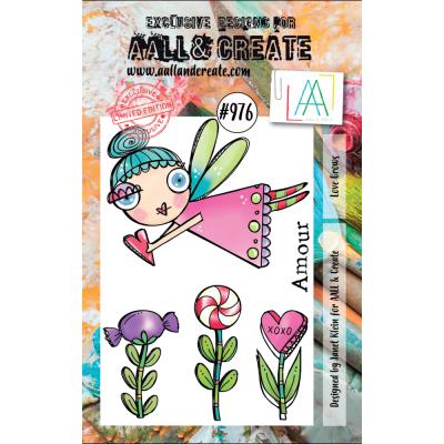 Aall and Create Clear Stamps - Love Grows