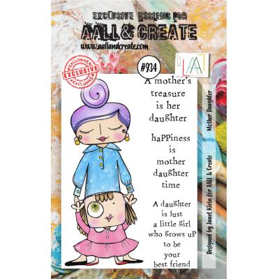 Aall and Create Clear Stamps - Mother Daughter