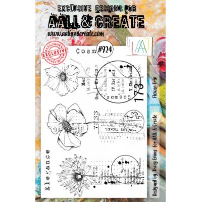 Aall and Create Clear Stamps - Flower Trio