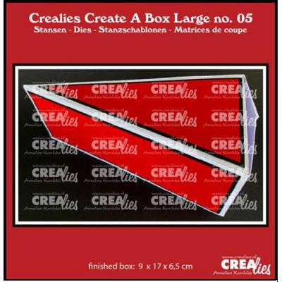 Crealies Stanzschablonen Create A Box - Kuchenstück groß CCABL05