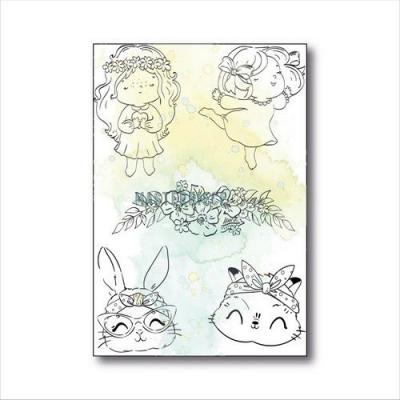 Masterpiece Design Clear Stamps - Cute Elements