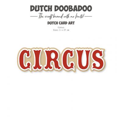 Dutch Doobadoo Stencil - Circus