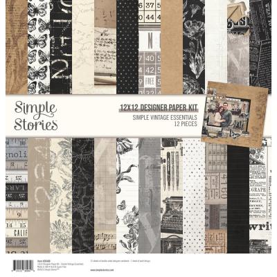 Simple Stories Simple Vintage Essentials - Designer Paper Kit