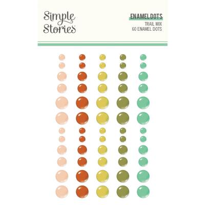 Simple Stories Trail Mix - Enamel Dots