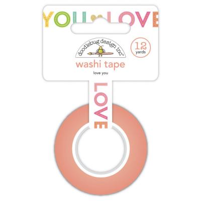 Doodlebug Washi Tape Hello Again - Love You