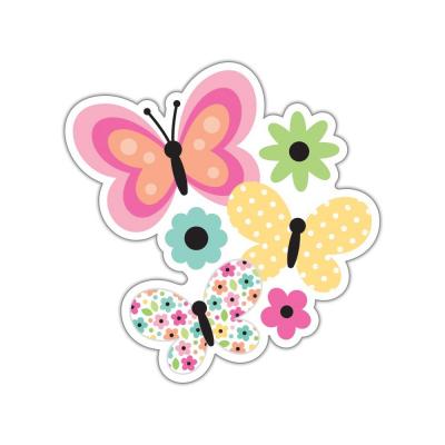 Doodlebug Hello Again - Flutterby