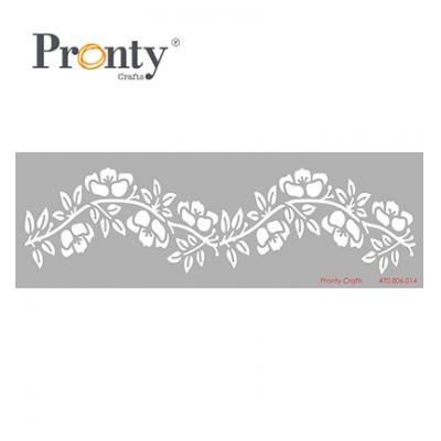 Pronty Stencil - Romantic Border