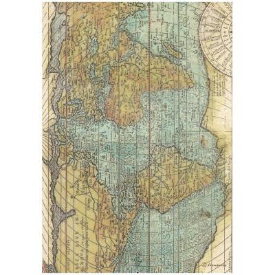 Stamperia Around the World - Map