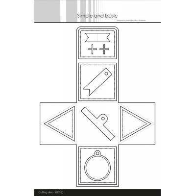 Simple and Basic Cutting Dies - Triangle Box with Add-Ons