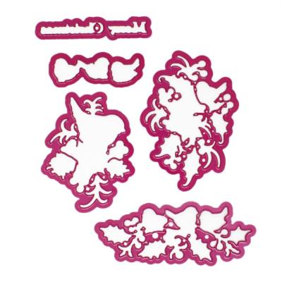 Heartfelt Creations Cut & Embossing Dies - Festive Berry & Birdies