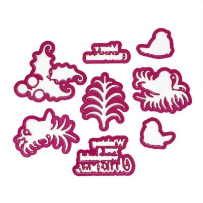 Heartfelt Creations Cut & Embossing Dies - Christmas Holly Accents