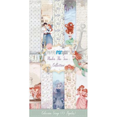 Papers For You Under The Sea - Slim Scrap Paper Pack