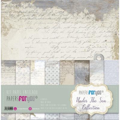 Papers For You Under The Sea - Canvas Scrap Pack