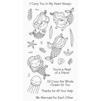 My Favorite Things Clear Stamps - Mermaid for Each Other