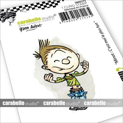 Carabella Studio Cling Stamps - Minot C'Est Moi Le Plus Fort
