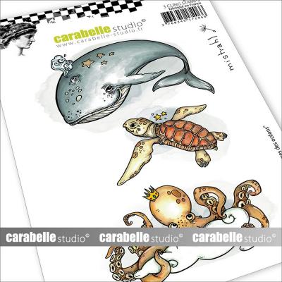 Carabella Studio Cling Stamps - Wächter der Meere