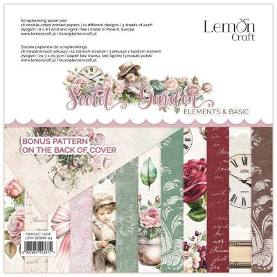 Lemon Craft Secret Garden - Elements Paper Pad