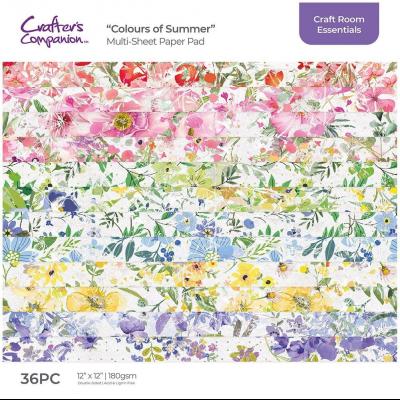 Crafter's Companion Colours of Summer Paper Pad