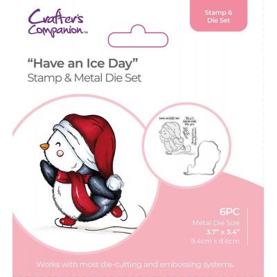 Crafter's Companion Stamp & Die - Have an Ice Day