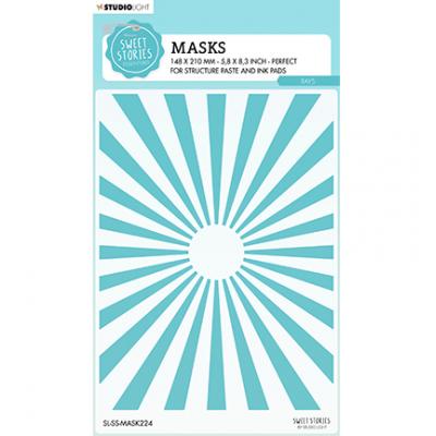 StudioLight Stencil Sweet Stories - Rays