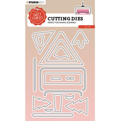 StudioLight Cutting Dies Sweet Stories - Ski Lift