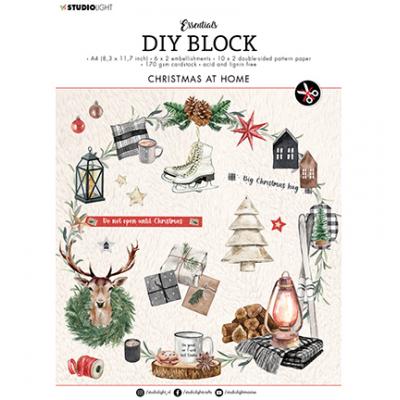 Studio Light DIY Block - Christmas At Home
