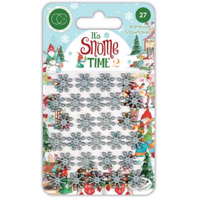 Craft Consortium It's Snome Time 2 - Adhesive Snowflakes