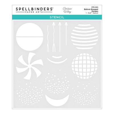 Spellbinders Schablonen - Balloon Bouquet Designs