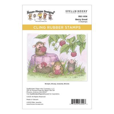 Spellbinders Stempel House Mouse - Berry Good