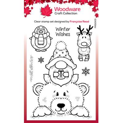 Woodware Stempel - Norman & Friends