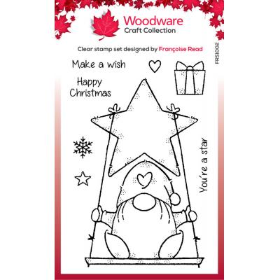 Woodware Stempel - Star Gnome