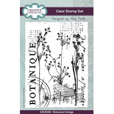 Creative Expressions Stempel - Botanical Collage