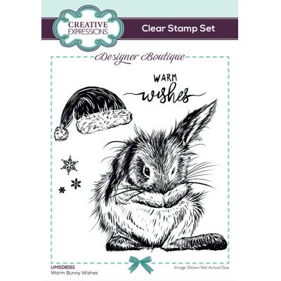 Creative Expressions Stempel - Warm Bunny Wishes