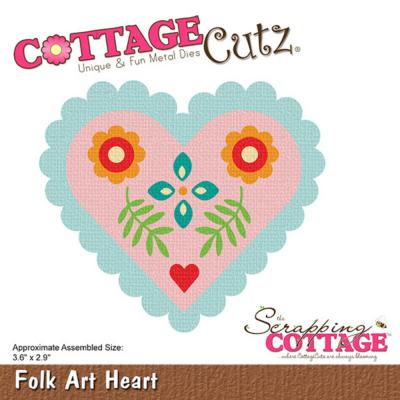 Scrapping Cottage Dies - Folk Art Heart
