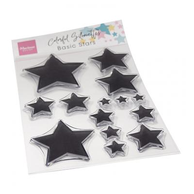 Marianne Design Silhouette Art Stempel - Basic Stars