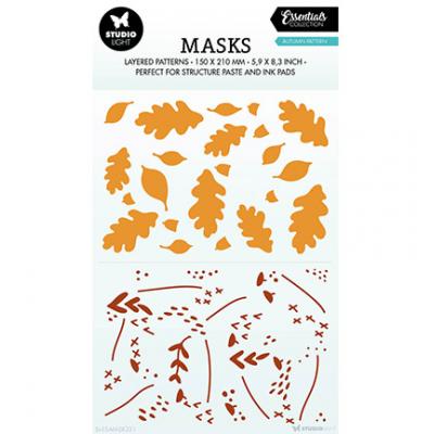 StudioLight Stencil - Autumn Pattern