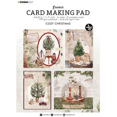 StudioLight Card Making Pad - Cozy Christmas