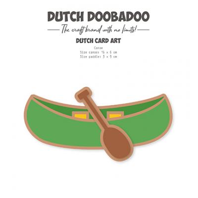 Dutch DooBaDoo Stencil - Canoe
