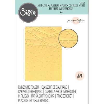 Sizzix Multi-Level Textured Impressions - Stars and Lights