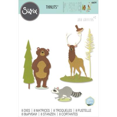 Sizzix Thinlits Die - Forest Animals #2
