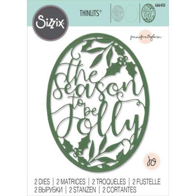 Sizzix Thinlits Die - Jolly Season