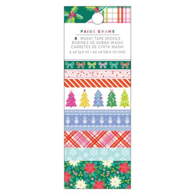 American Crafts Paige Evans Sugarplum Wishes - Washi Tape Spools