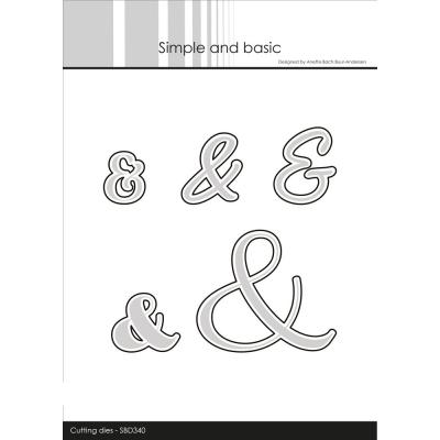 Simple and Basic Outline Die - Ampersand