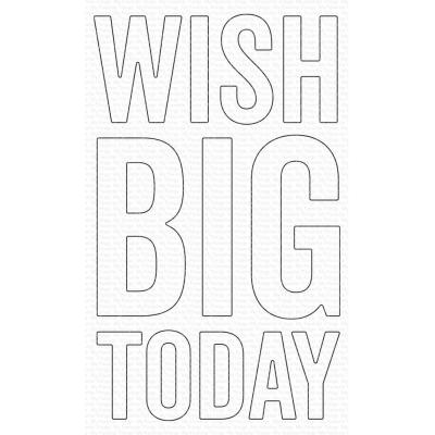 My Favorite Things Die-Namics - Wish Big Today