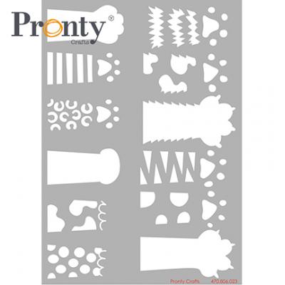 Pronty Stencil - Purrrfect Paws 2